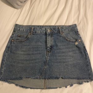 wild fable denim skirt